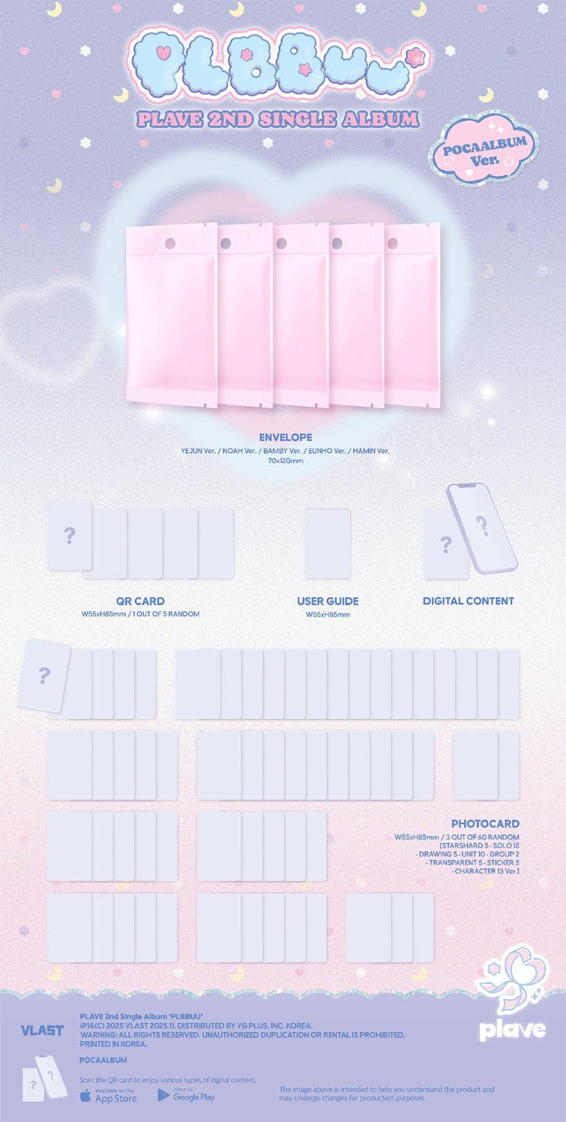 PLAVE - 2nd Single Album PLBBUU (POCAALBUM)