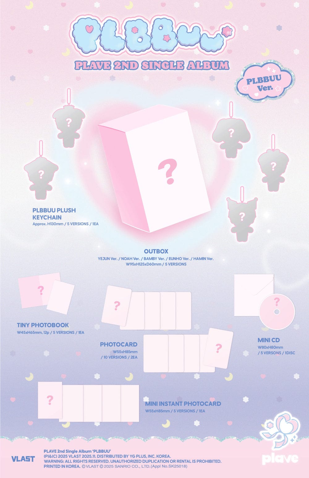 PLAVE - 2nd Single Album 'PLBBUU'