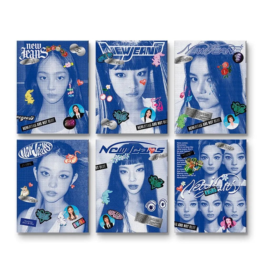 【あ】NewJeans 1st EP 'New Jeans' A ver NewJeans - 1st EP Album [New Jeans] (Bluebook Ver.) | K-Boo