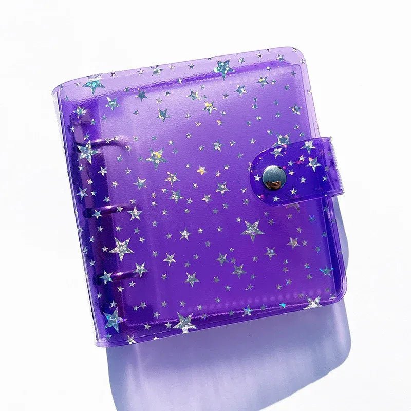 Binder – Binder A6 Morado de estrellas brillantes | K - Boo | K - Boo