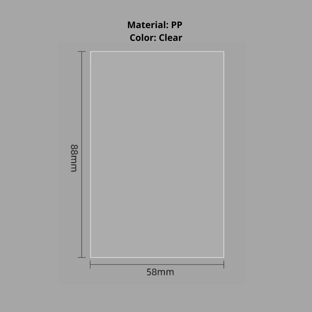 Sleeves – Sleeves K - Pop 58x88mm – Fundas Photocard PP, Acid Free, Sin PVC | K - Boo | K - Boo