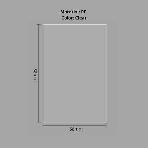Sleeves – Sleeves K - Pop 58x88mm – Fundas Photocard PP, Acid Free, Sin PVC | K - Boo | K - Boo