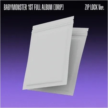 BABYMONSTER - 1st FULL ALBUM [DRIP] (ZIP LOCK Ver. / BINDER Ver.)