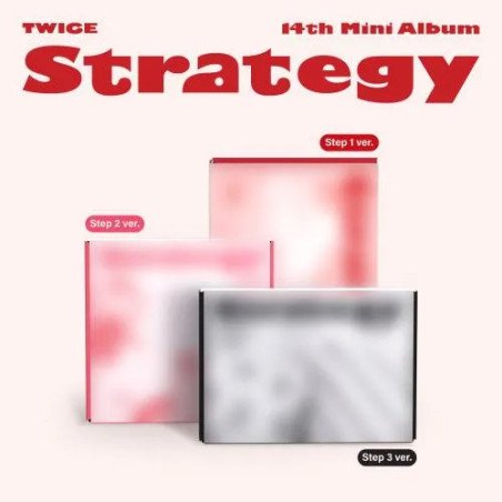 TWICE - 14th Mini Album [STRATEGY] (3 TYPE Random)