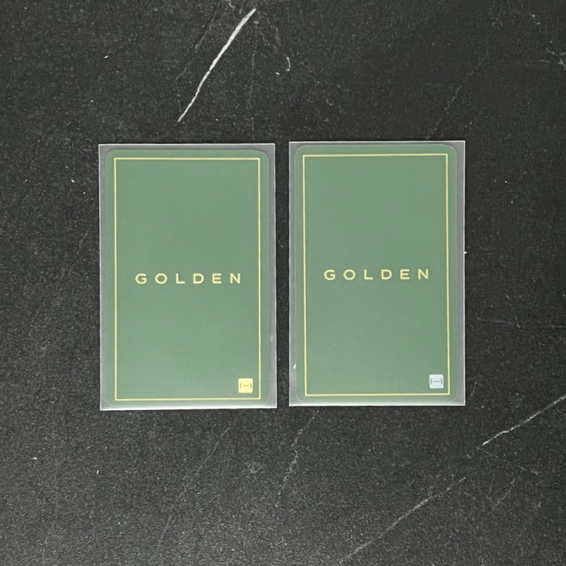 (BTS) Jung Kook - [GOLDEN] 1st solo album - Soundwave Lucky Draw Photocards