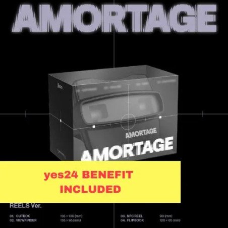 (yes24) JISOO - mini album [AMORTAGE] (REELS Ver.)