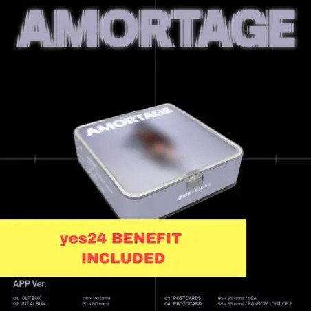 (yes24) JISOO - mini album [AMORTAGE] (APP Ver.)