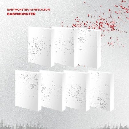 BABYMONSTER - BABYMONSTER 1st MINI ALBUM [BABYMONS7ER] (YG TAG ALBUM VER.)  Random