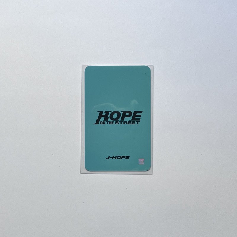 Official photocard Soundwave  Lucky Draw Event  - J-HOPE - [HOPE ON THE STREET VOL.1]