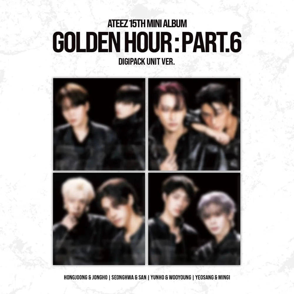 ATEEZ GOLDEN HOUR : Part.6 Digipack Unit Ver. | K-BOO