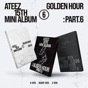 ATEEZ GOLDEN HOUR : Part.6 A Ver. / Diary Ver. / Z Ver. | K-BOO