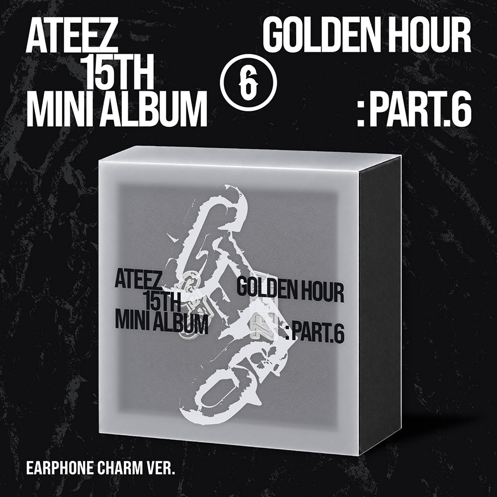 ATEEZ GOLDEN HOUR : Part.6 Earphone Charm Ver. | K-BOO
