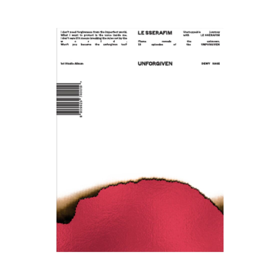 LE SSERAFIM - 1. Studioalbum UNFORGIVEN