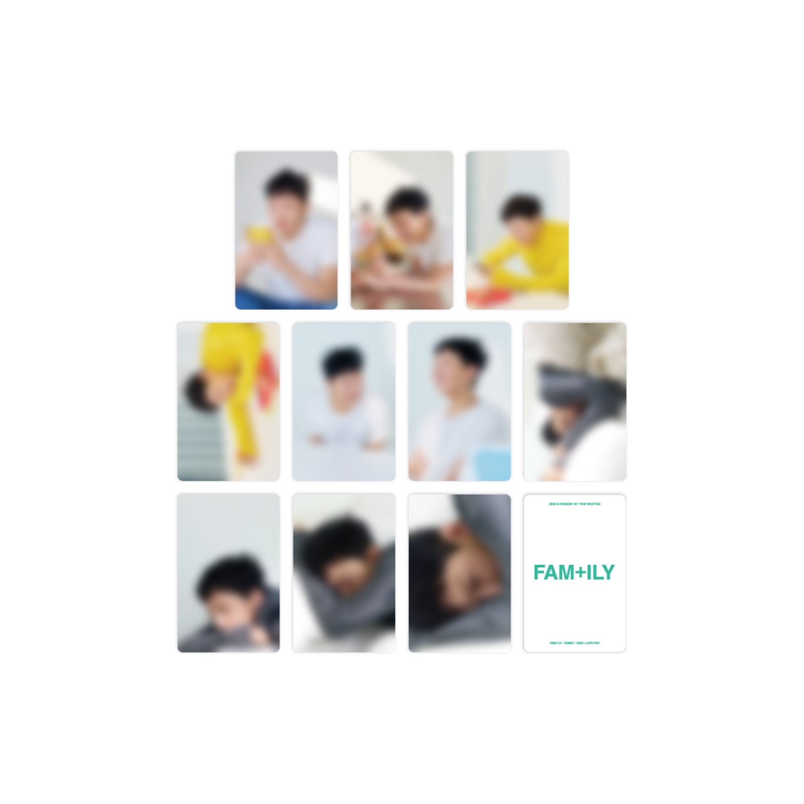 G-DRAGON Photocard Pack FAM Meeting 2026 Official MD | K-BOO