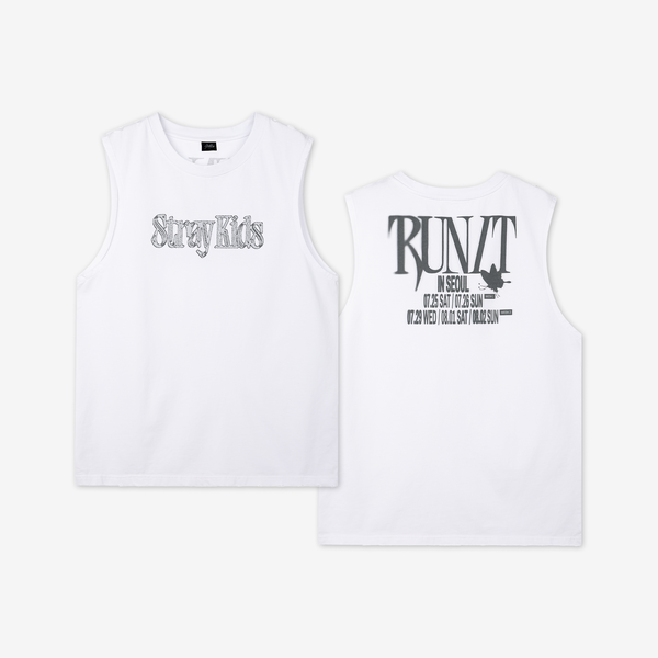 STRAY KIDS 2026 World Tour RUN IT Sleeveless Top | K-BOO