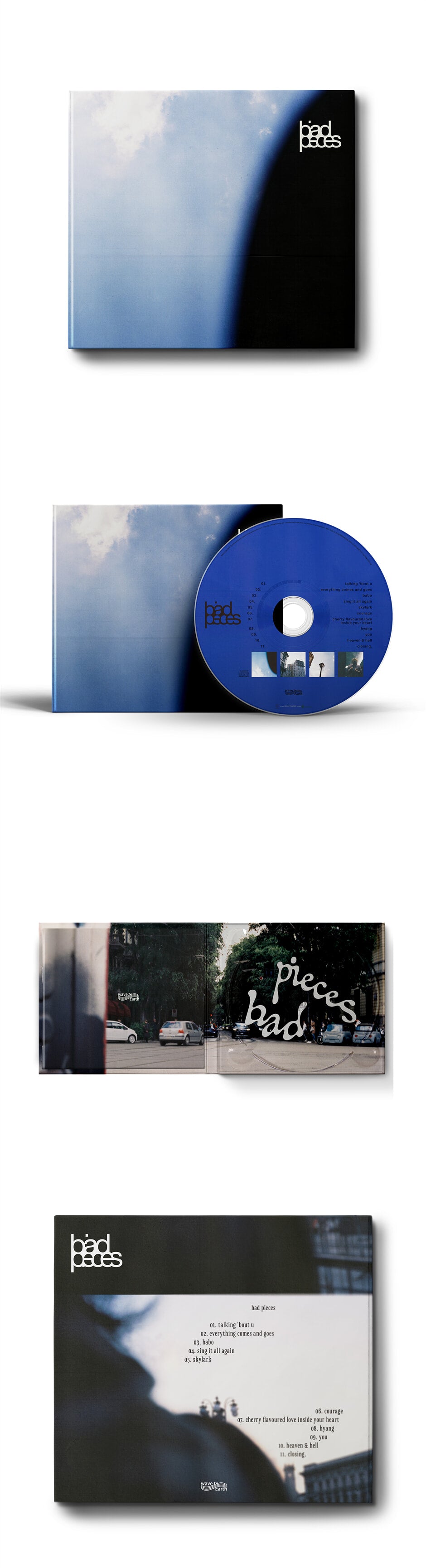 wave to earth 2nd Album [bad pieces] | K-BOO