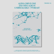 ALPHA DRIVE ONE - 2nd Mini Album [UNBREAKABLE : 少年BEAST] (Calendar Ver.)