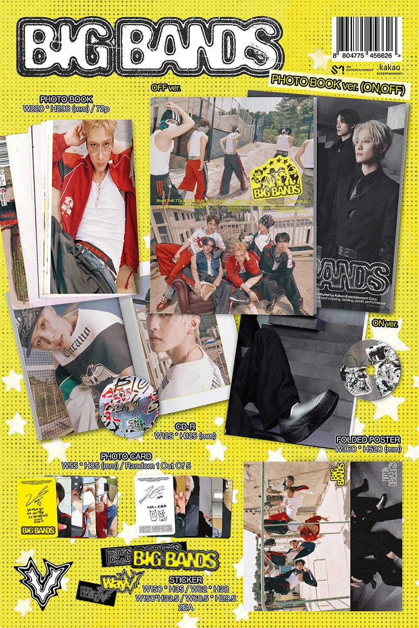 WayV - 7th Mini Album BIG BANDS (Photobook Ver.)