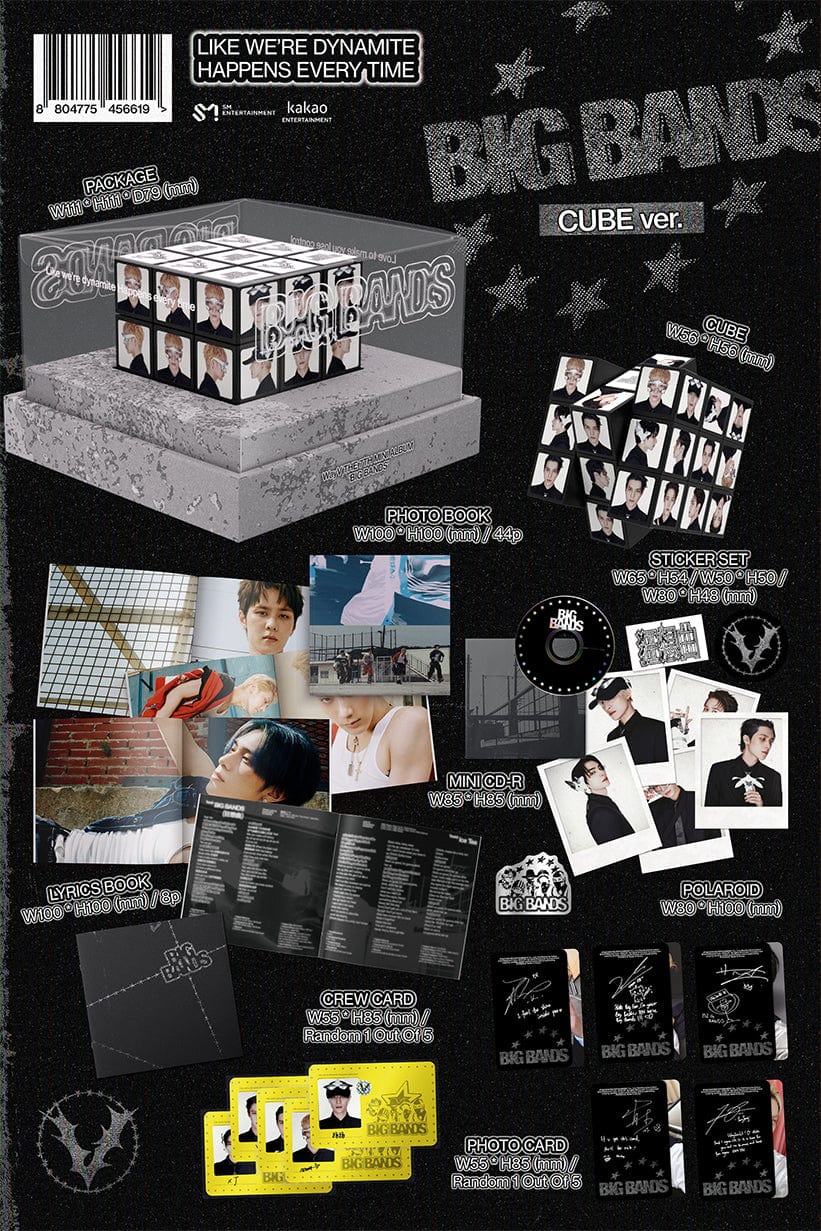 WayV - 7th Mini Album BIG BANDS (Cube Ver.) | K-BOO