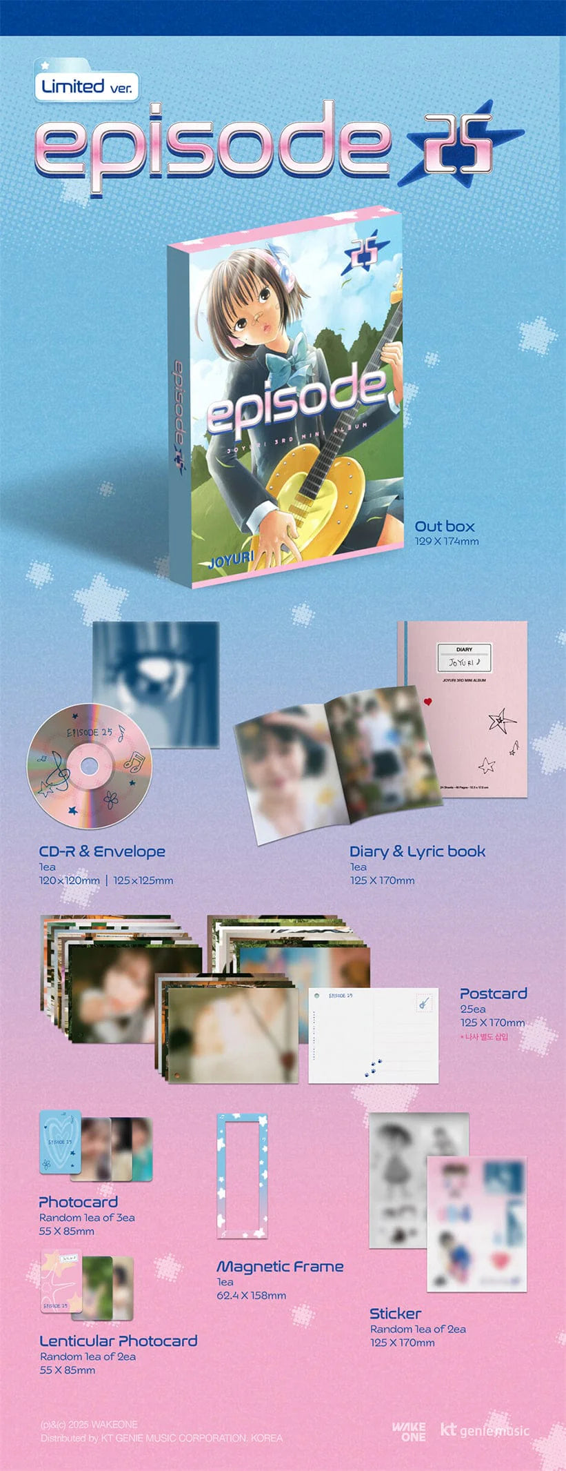 JO YURI - The 3rd Mini Album ’Episode 25‘ Episode: Moment (Limited Edition)