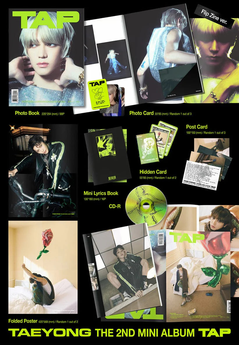 TAEYONG (NCT) - 2nd Mini Album [TAP] (Flip Zine Ver.)