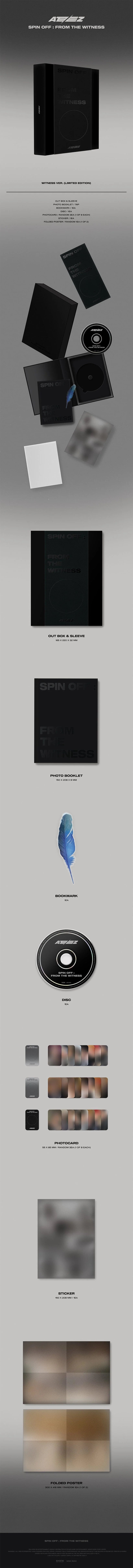 ATEEZ - 1st Single [SPIN OFF : FROM THE WITNESS] (WITNESS Ver. / LIMITED EDITION)