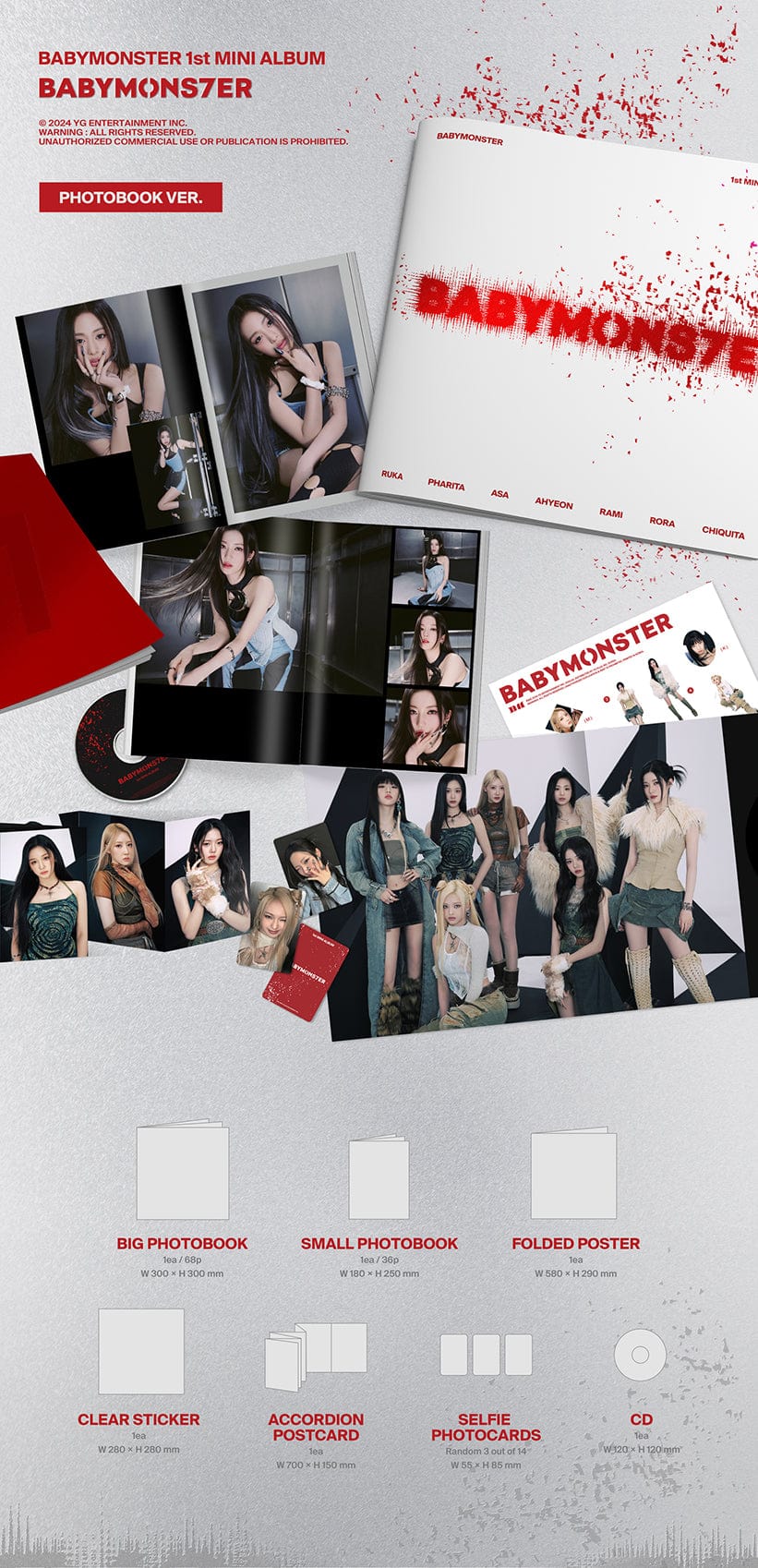 BABYMONSTER - Primo mini album [BABYMONS7ER]