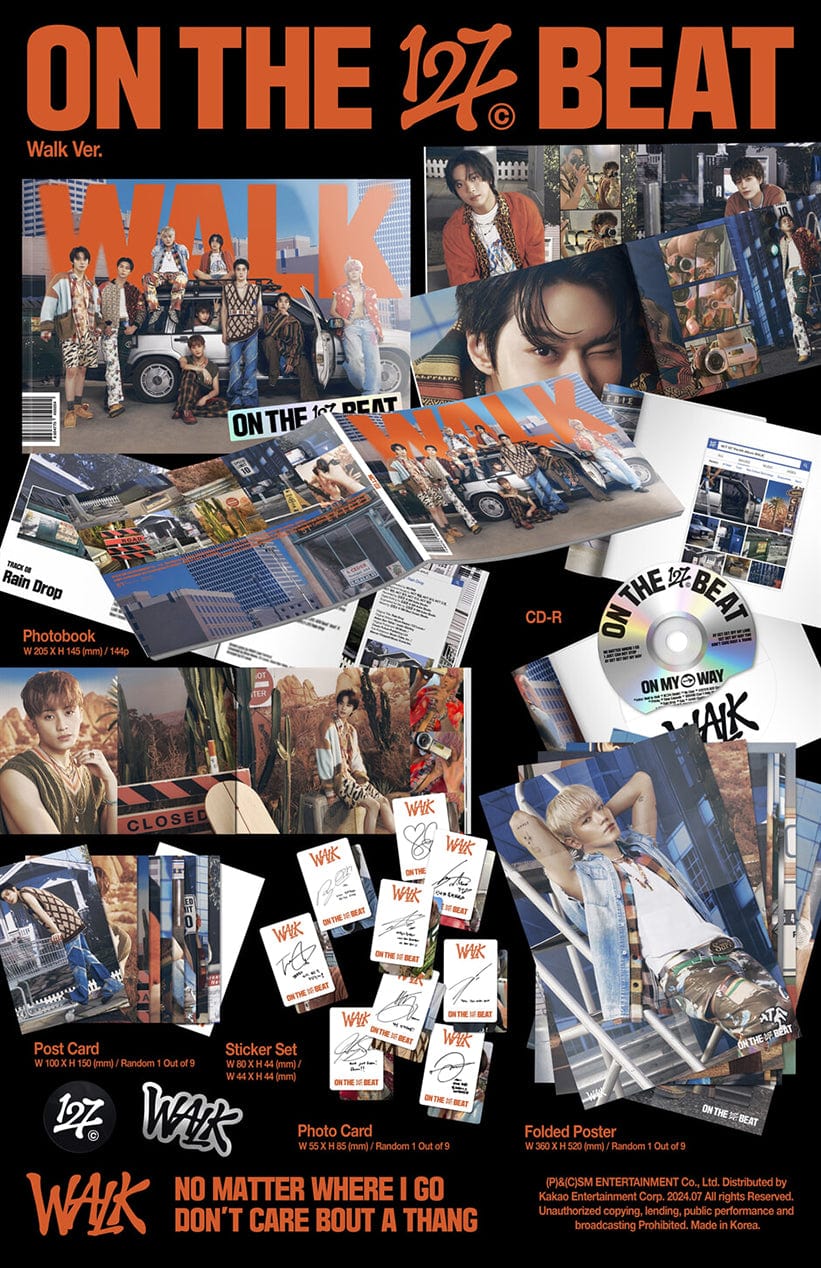 NCT 127 - 6th Full Album [WALK] (Walk Ver.)
