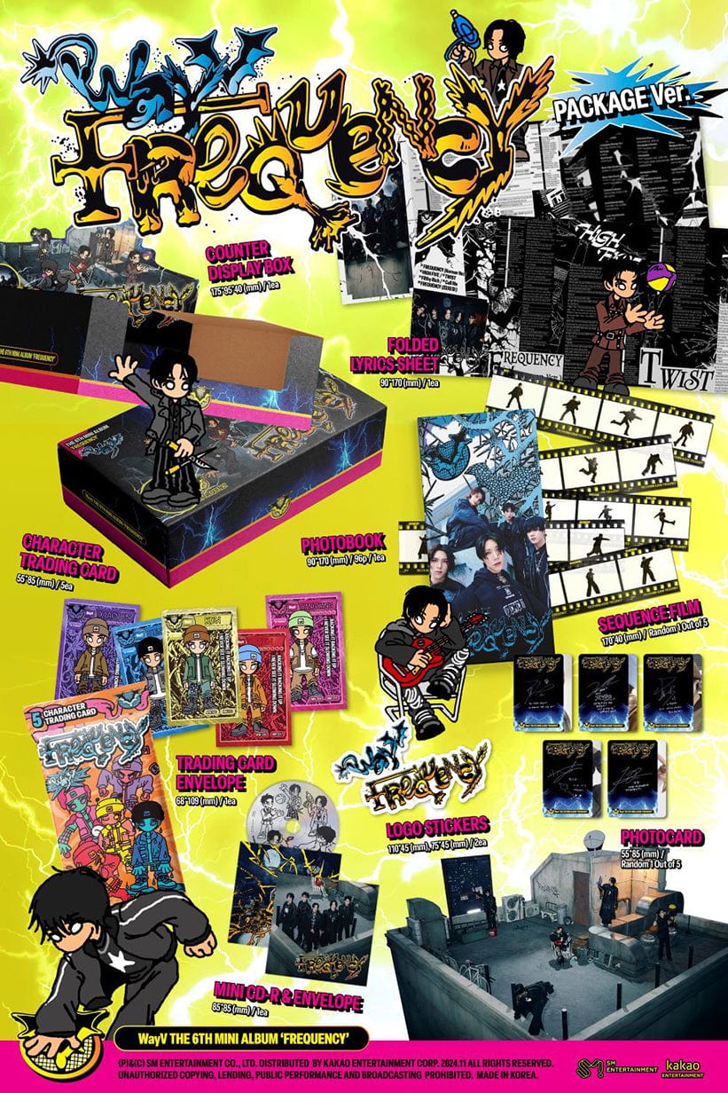 WayV - 6th Mini Album FREQUENCY (Package Ver.) | K-BOO