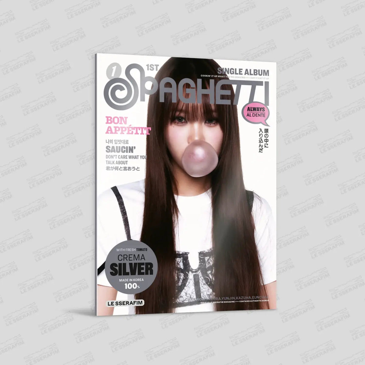 LE SSERAFIM SPAGHETTI COMPACT Chaewon Ver. | K-BOO