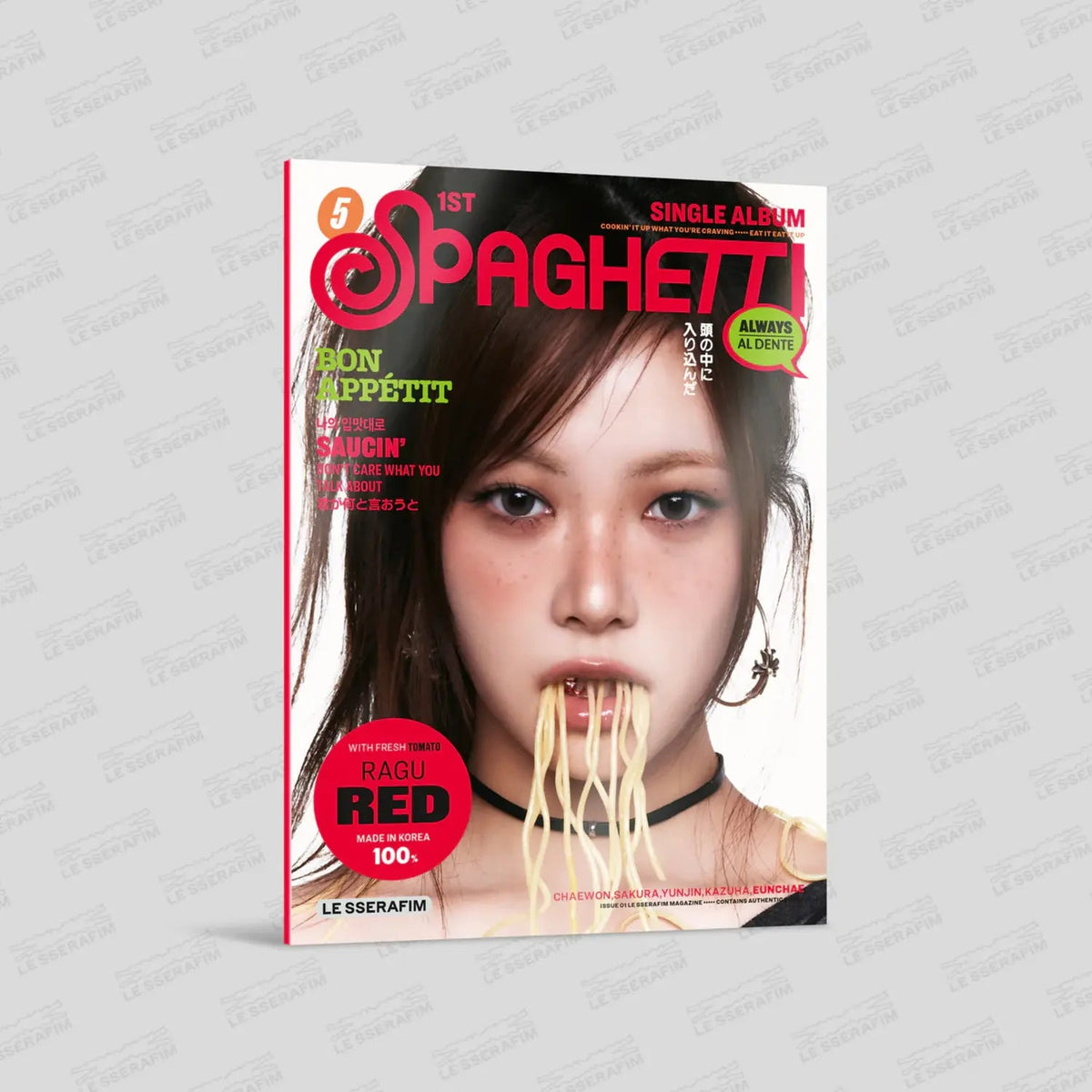 LE SSERAFIM SPAGHETTI COMPACT Eunchae Ver. | K-BOO