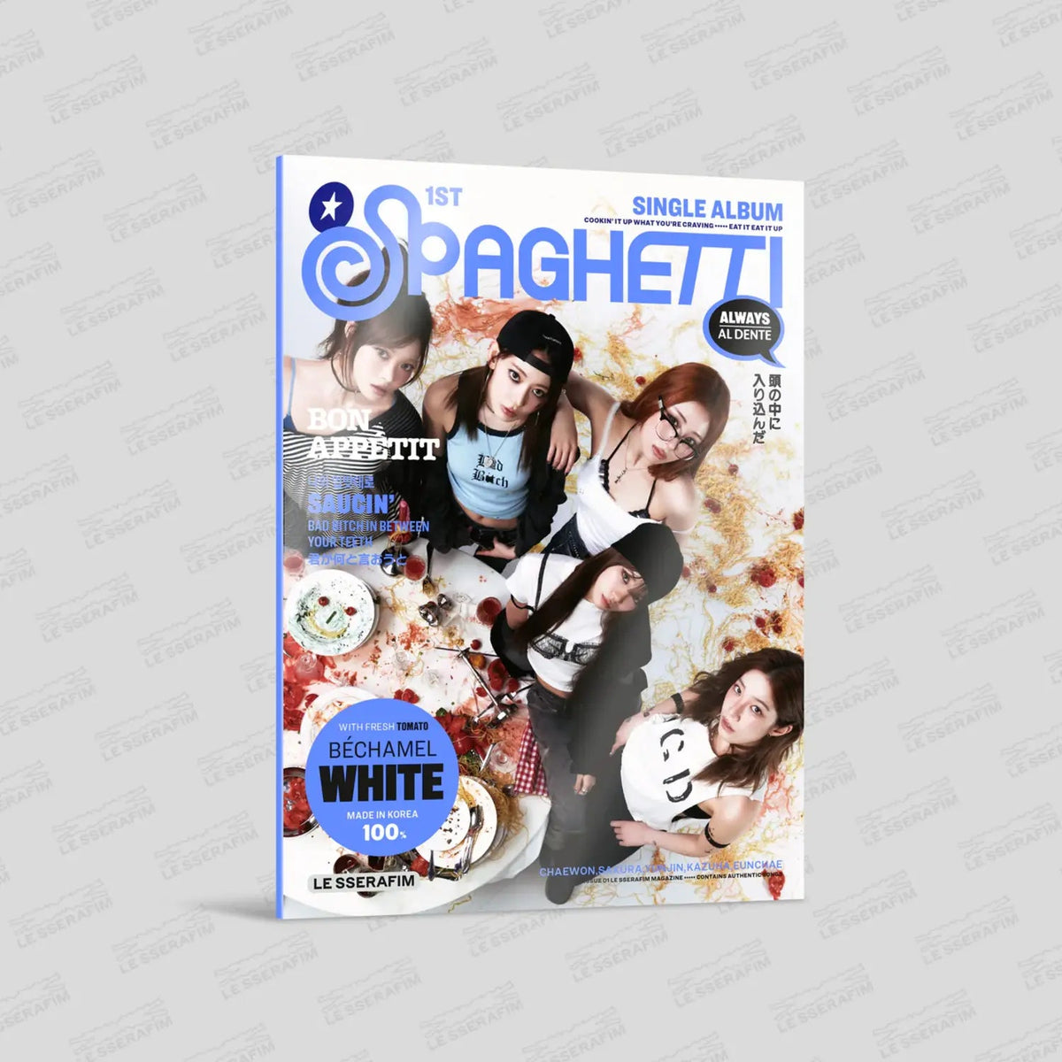 LE SSERAFIM SPAGHETTI COMPACT Grupal Ver. | K-BOO