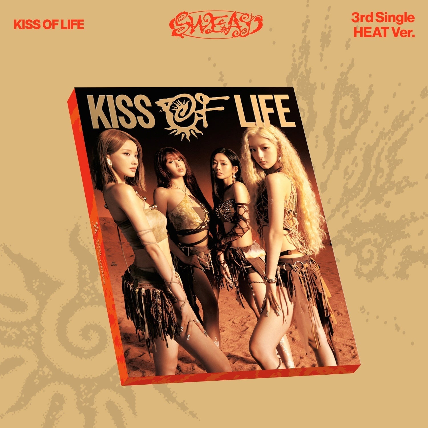 KISS OF LIFE - 3rd Single Album [SWEAT] (Heat Ver.)