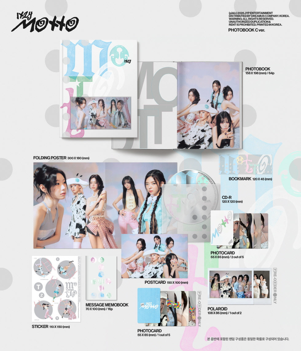 ITZY 12th EP Motto kpop — K-BOO