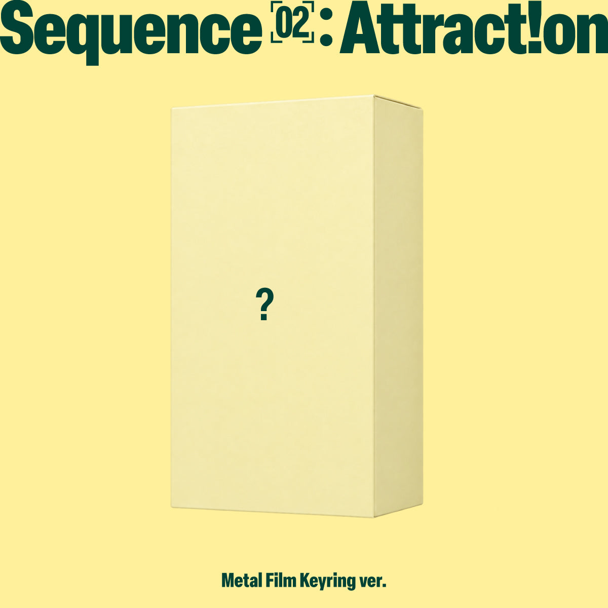 AND2BLE 2nd Mini Album [Sequence 02: Attraction] (Metal Film Keyring Ver.) | K-BOO