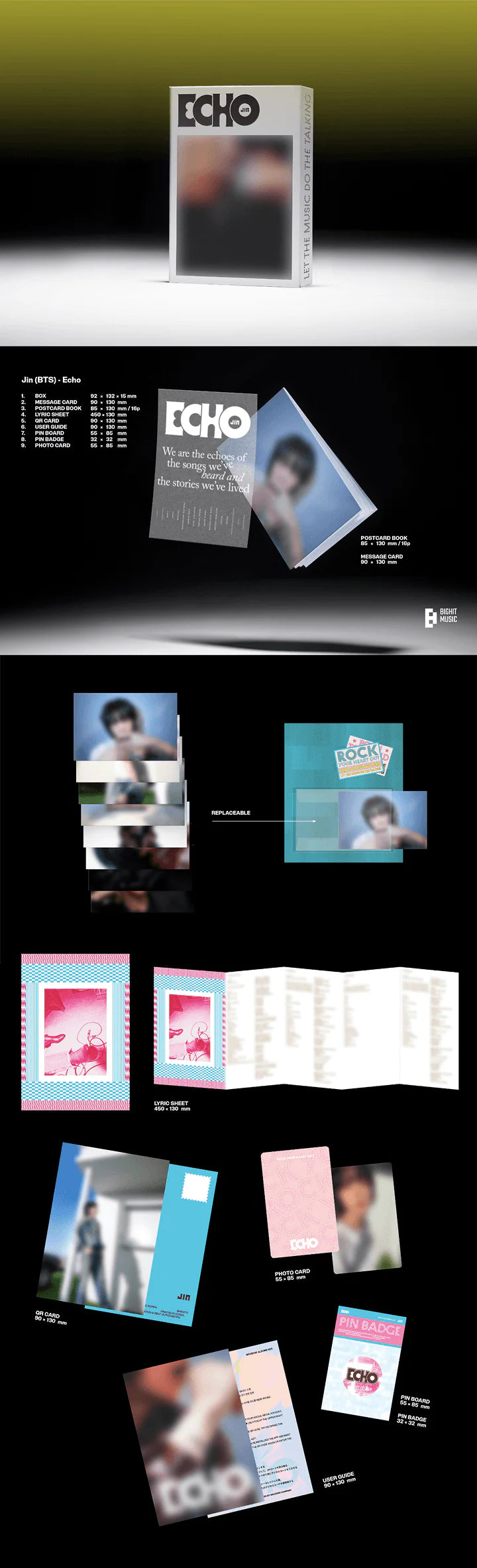 JIN (BTS) - 2° mini album 'Echo' (Weverse Albums ver.)