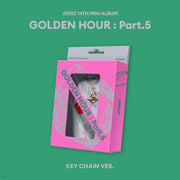 ATEEZ GOLDEN HOUR Part.5 Key Chain Ver. 14th Mini Album | K-BOO