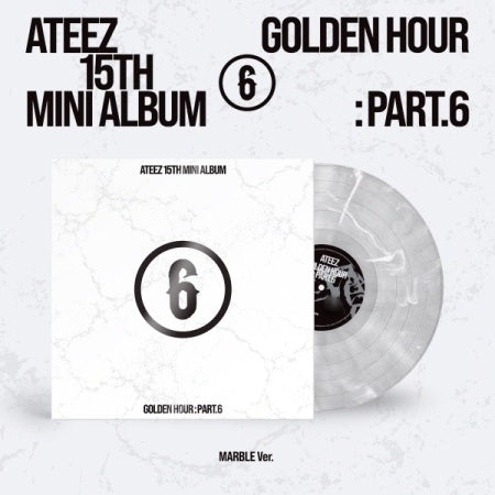 ATEEZ GOLDEN HOUR : Part.6 Marble Ver. LP | K-BOO