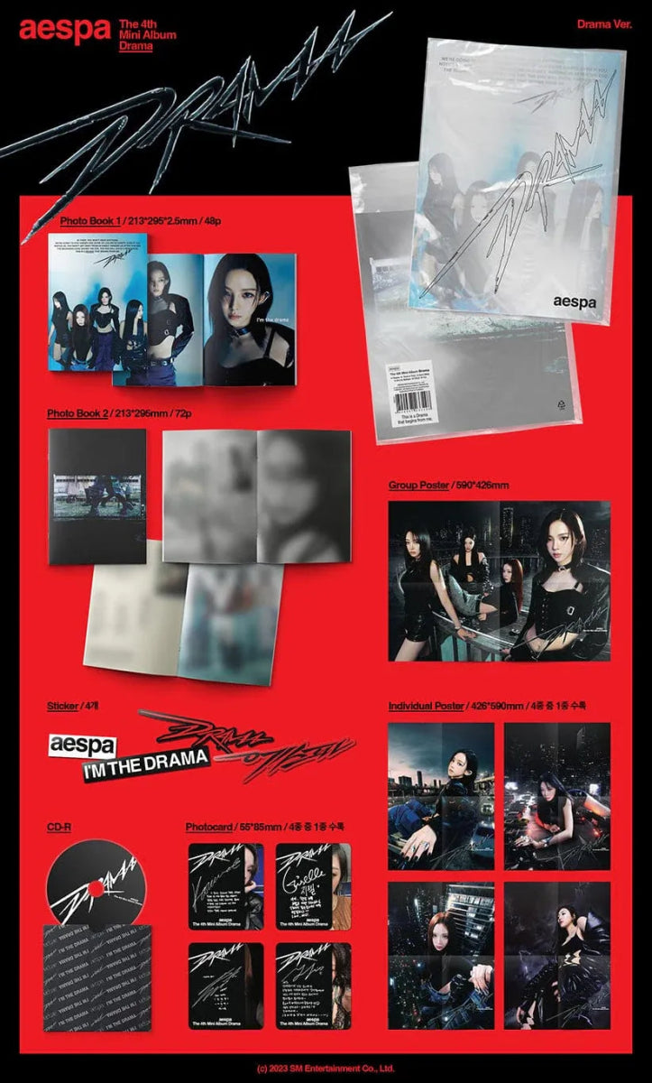 Album – aespa - 4th Mini Album [Drama] (Drama Ver.) | SM entertainment | K - Boo
