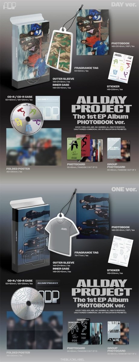 ALLDAY PROJECT 1st EP ALLDAY PROJECT PHOTOBOOK VER. Album kpop — K-BOO