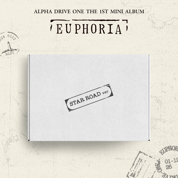 Album – ALPHA DRIVE ONE - THE 1ST MINI ALBUM [EUPHORIA](STAR ROAD ver.) | WAKEONE | K - Boo