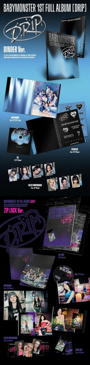 Album – BABYMONSTER - 1st Full Album [DRIP] | YG entretainment | K - Boo