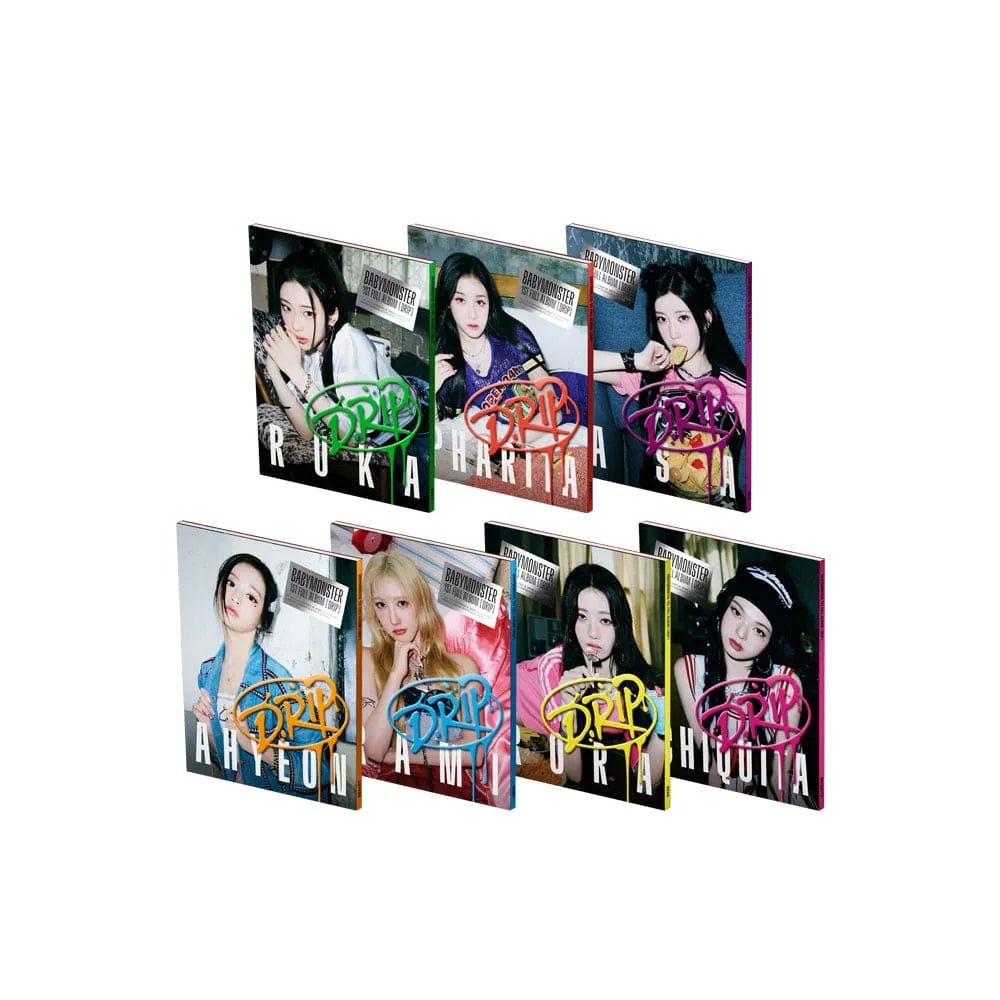 Album – BABYMONSTER - 1st Full Album [DRIP] (YG TAG ALBUM Ver.) | YG entretainment | K - Boo
