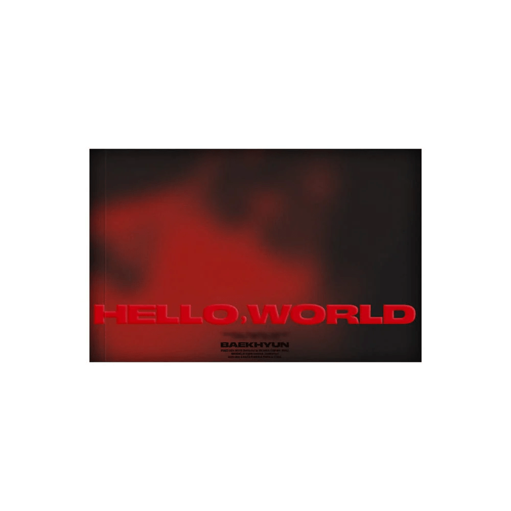 Album – BAEKHYUN (EXO) - 4th Mini Album HELLO, WORLD (Photobook ver.) | SM entertainment | K - Boo