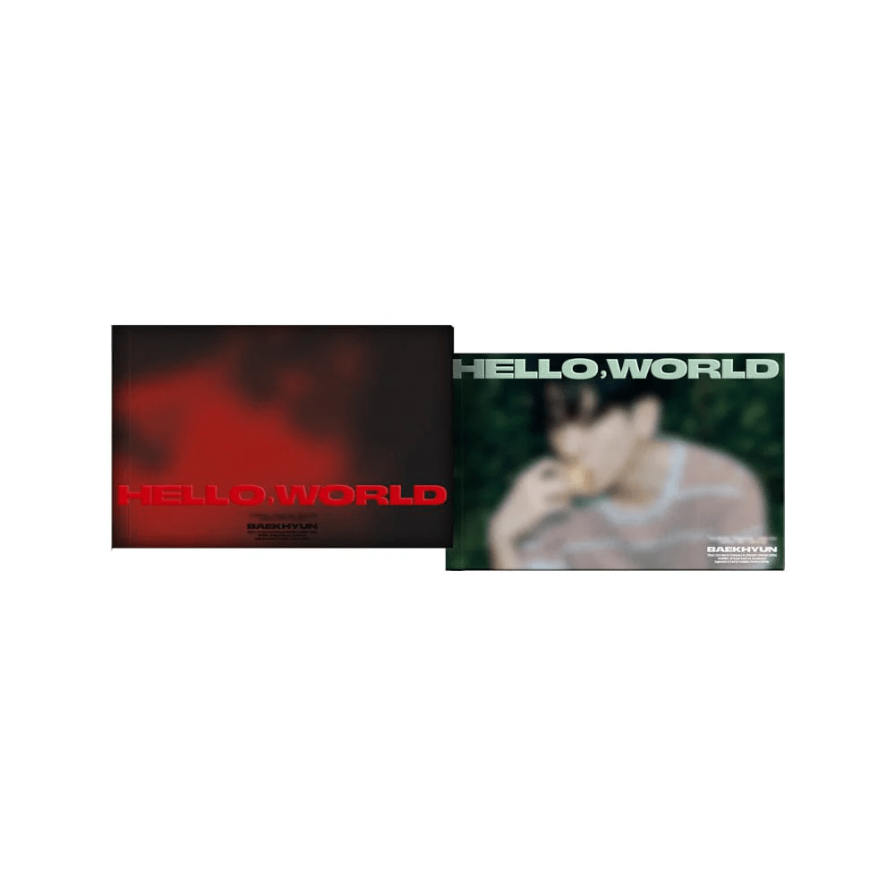 Album – BAEKHYUN (EXO) - 4th Mini Album HELLO, WORLD (Photobook ver.) | SM entertainment | K - Boo