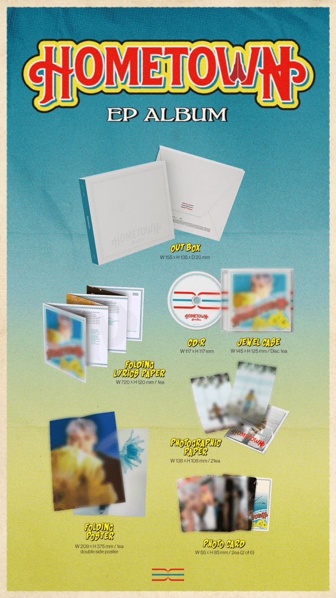 Album – BamBam (Got7) - EP Album [HOMETOWN] | Halo Corporation | K - Boo