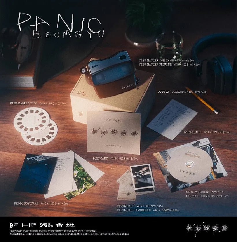 Album – BEOMGYU (TXT) - BEOMGYU's Mixtape: Panic | Big hit | K-Boo