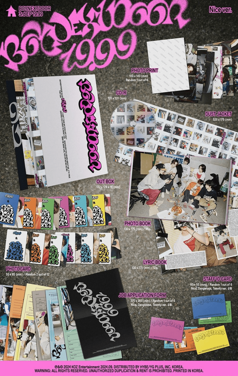 Album – BOYNEXTDOOR - The 3rd EP [ 19.99 ] | Koz entertainment | K - Boo