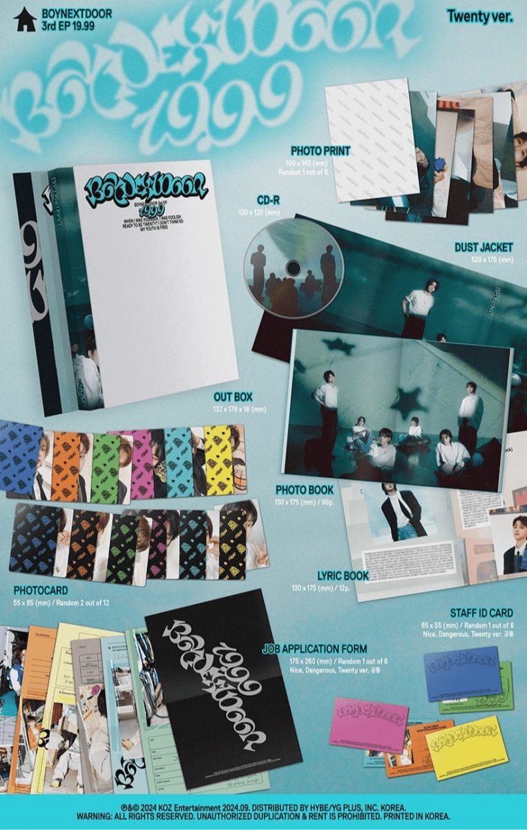 Album – BOYNEXTDOOR - The 3rd EP [ 19.99 ] | Koz entertainment | K - Boo