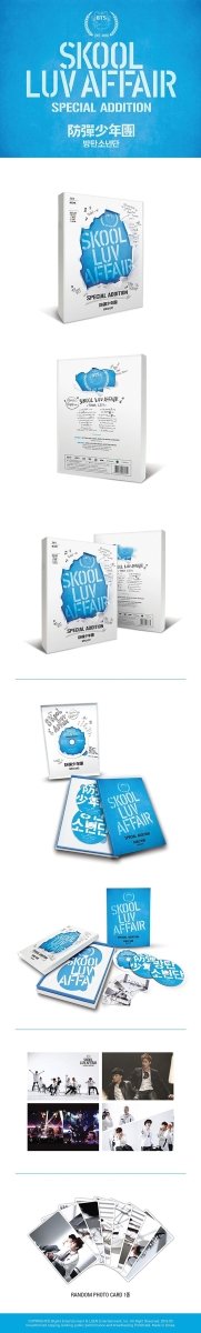 Album – BTS - 2nd Mini album [Skool luv affair] (Special edition) | Big hit | K - Boo